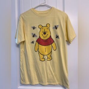 Yellow Winnie the Pooh  T-Shirt